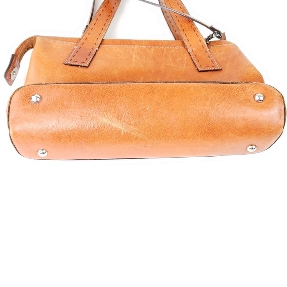 Fossil leather honey bag removable shoulder strap - Picture 6 of 8